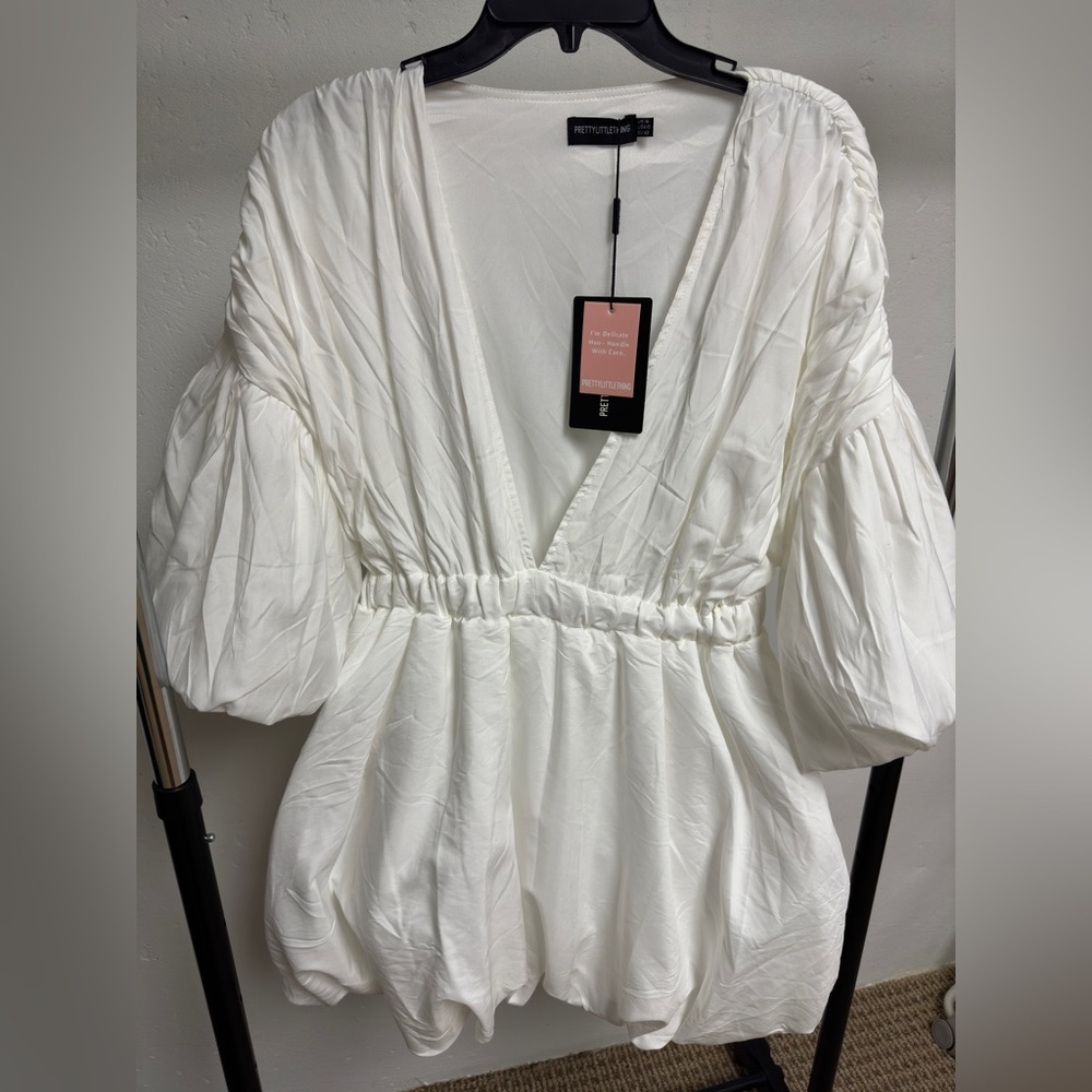 Pretty Little Thing | Puffball Hem Dress | Size 14